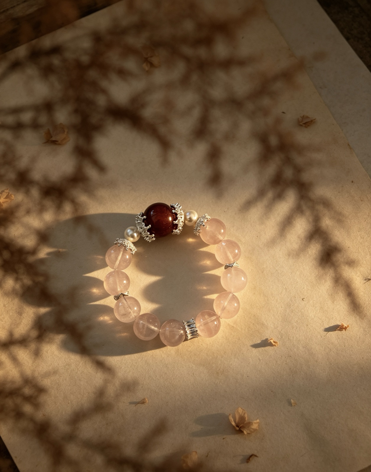 Strawberry Quartz bracelet, photo 2 of 4