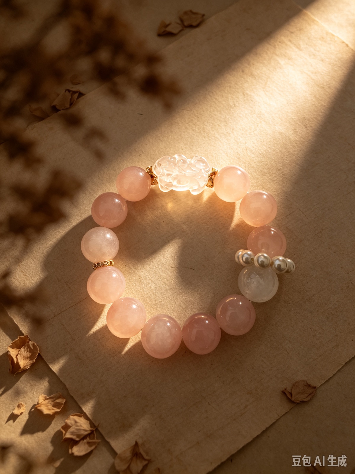 Strawberry Quartz bracelet, photo 3 of 4