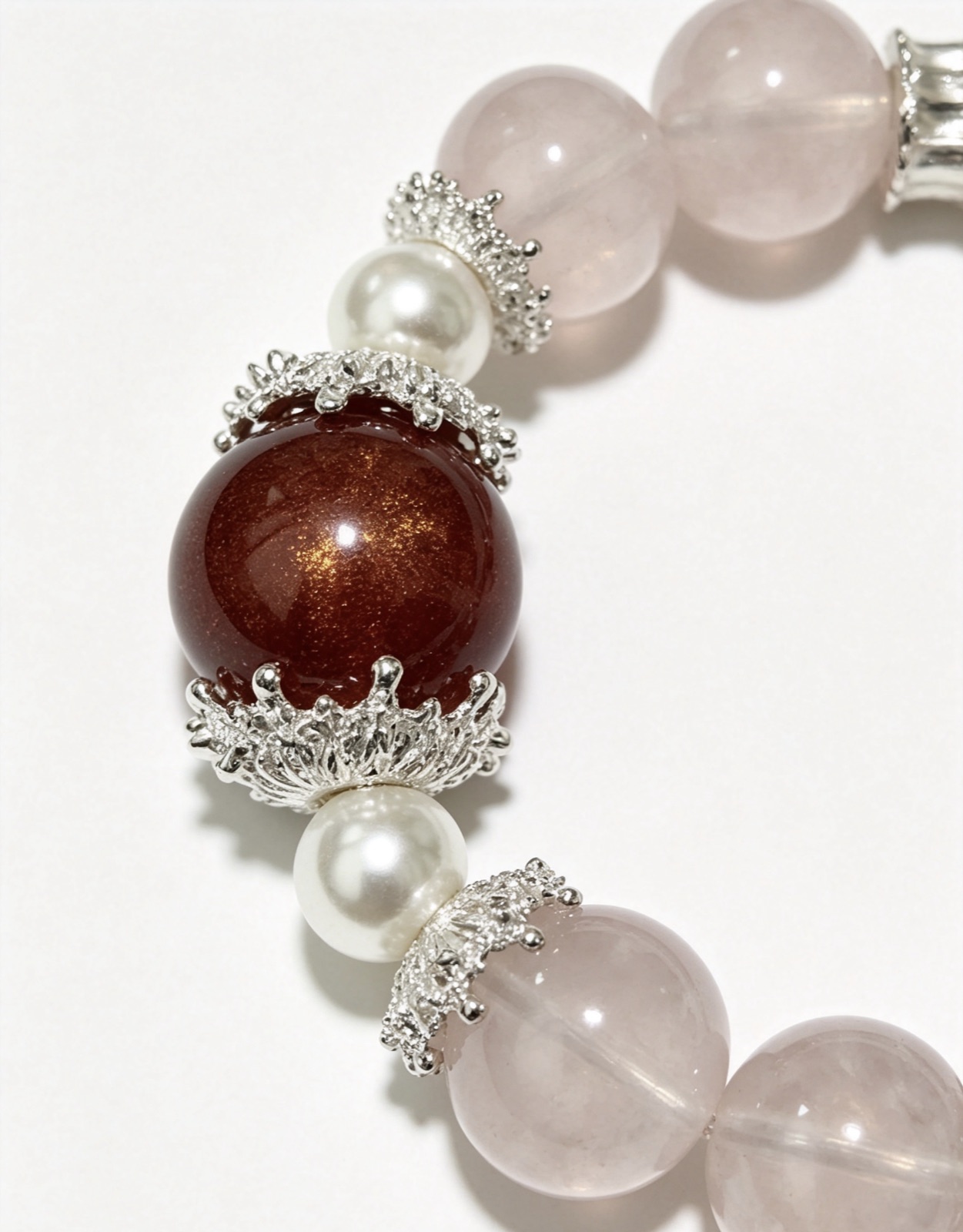 Strawberry Quartz bracelet, photo 4 of 4